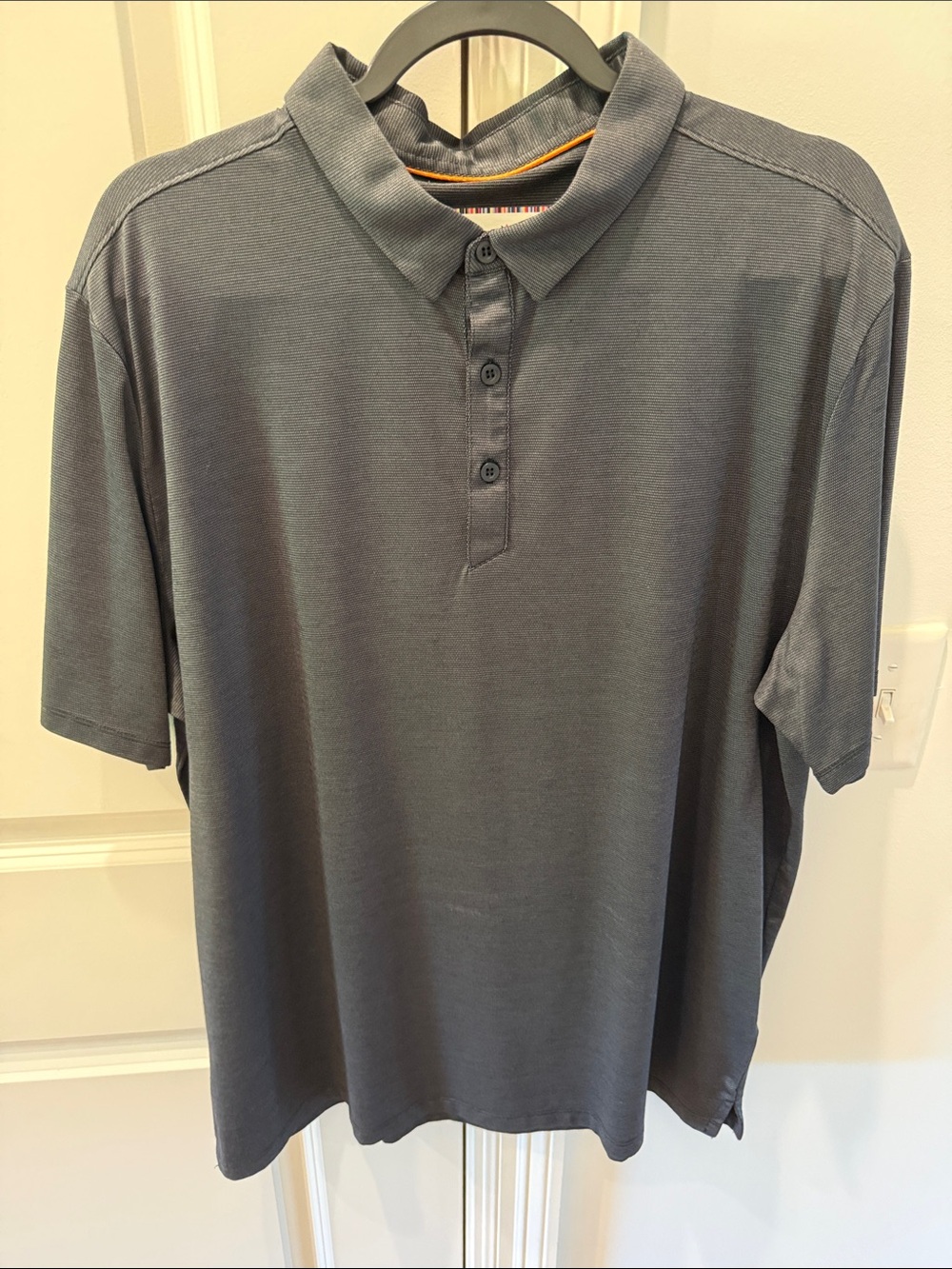 Men's Short-Sleeve Polo Shirt - Slate Gray